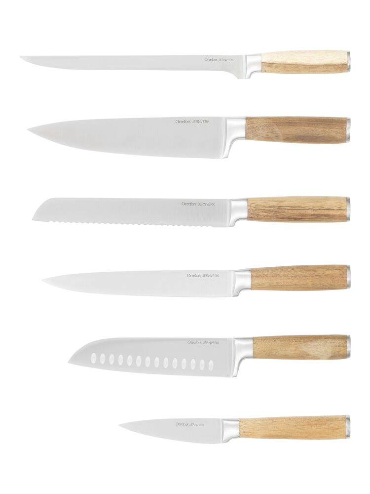 ORREFORS knivsæt 6-pak